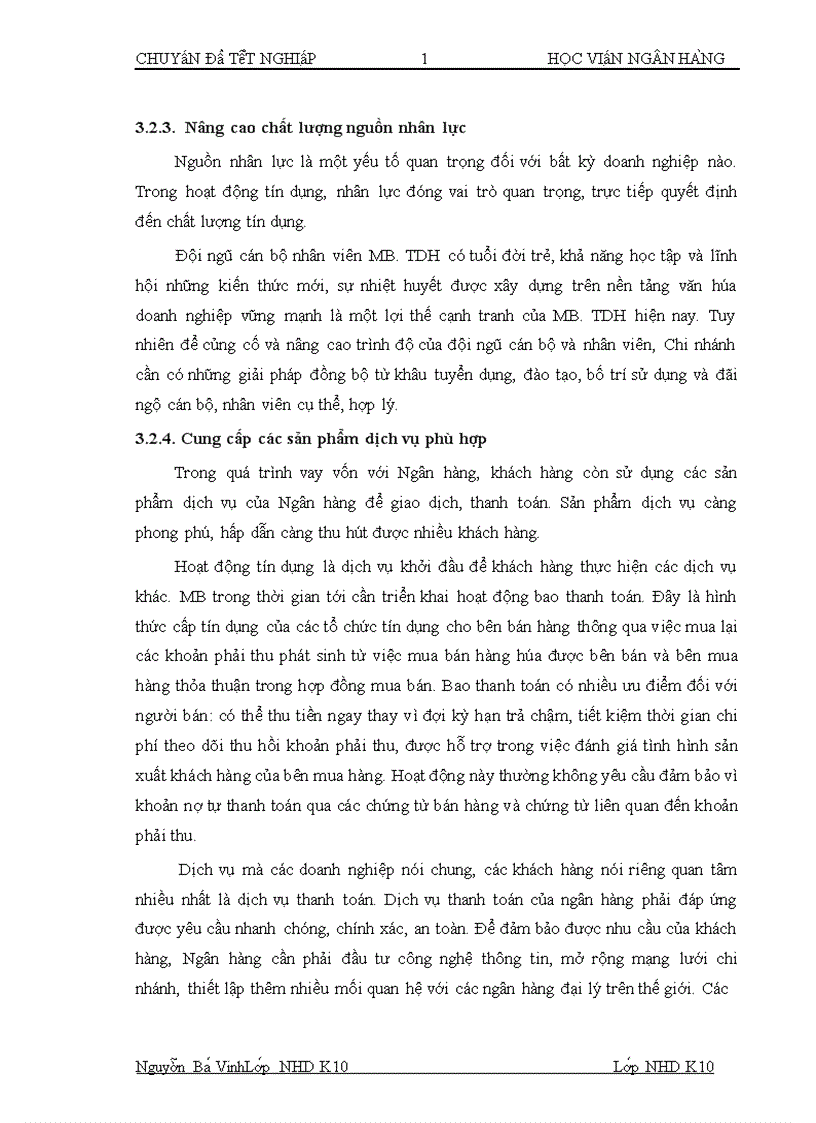 image for page Chất lượng tín dụng ngân hàng hiện trạng và giải pháp nâng cao chất lượng tín dụng tại NHTMCP Quân đội chi nhánh Trần Duy Hưng 1