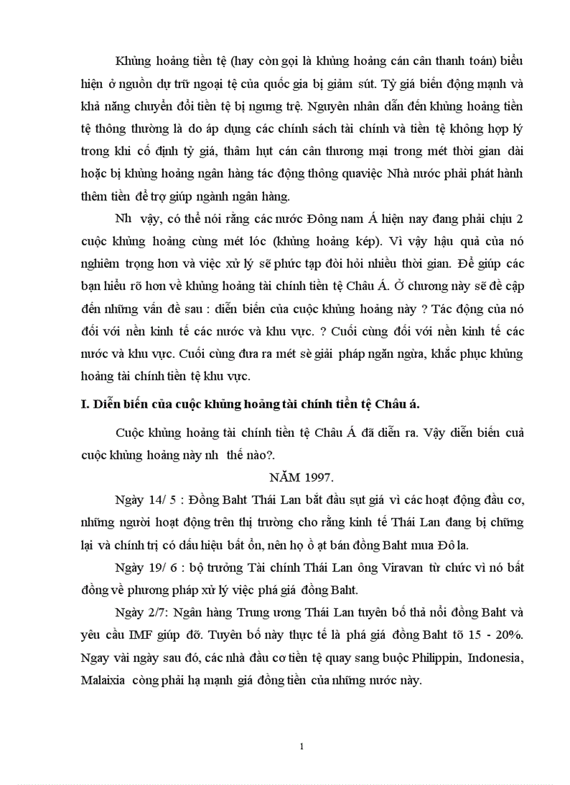 image for page Những điều kiện và giải pháp chủ yếu để gia tăng hoạt động đầu tư trực tiếp nước ngoài của Việt Nam trong điều khiển khủng hoảng tài chính tiền tệ Châu Á