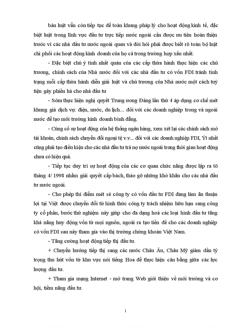 image for page Những điều kiện và giải pháp chủ yếu để gia tăng hoạt động đầu tư trực tiếp nước ngoài của Việt Nam trong điều khiển khủng hoảng tài chính tiền tệ Châu Á