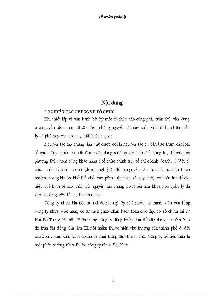 image for page Tám nguyên tắc cơ cấu bản của quản lý và mối liên hệ biện chứng với thực tế các doanh nghiệp