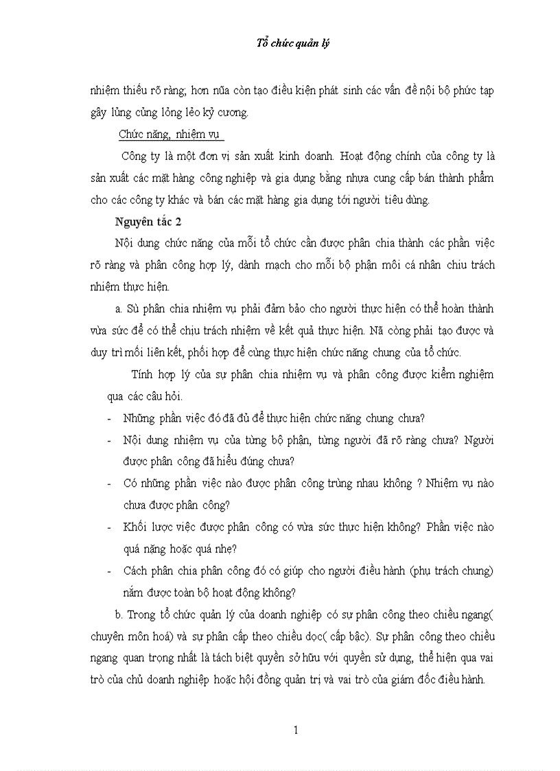 image for page Tám nguyên tắc cơ cấu bản của quản lý và mối liên hệ biện chứng với thực tế các doanh nghiệp