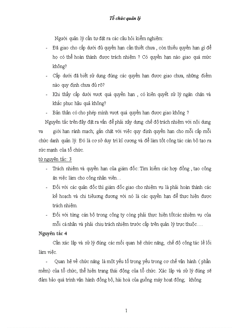 image for page Tám nguyên tắc cơ cấu bản của quản lý và mối liên hệ biện chứng với thực tế các doanh nghiệp