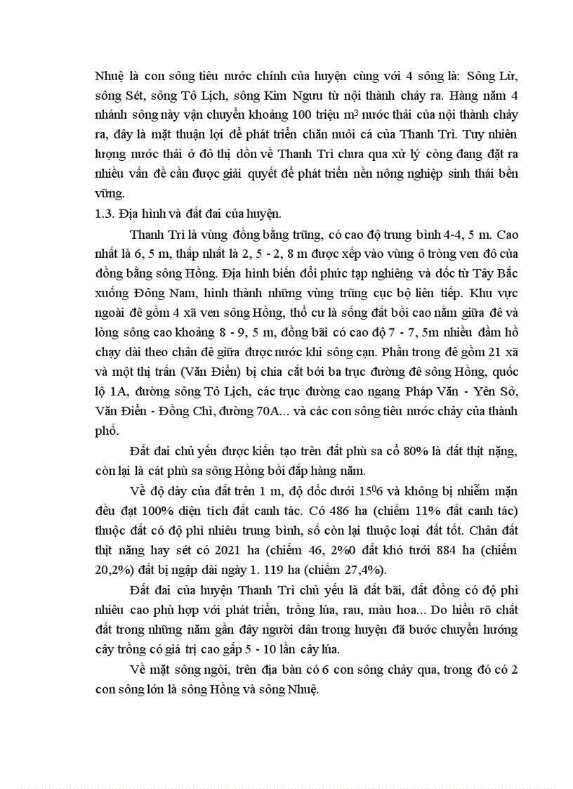 image for page Thực trạng huy động và sử dụng vốn tín dụng ngân hàng để phát triển kinh tế hộ sản xuất ở huyện Thanh Trì