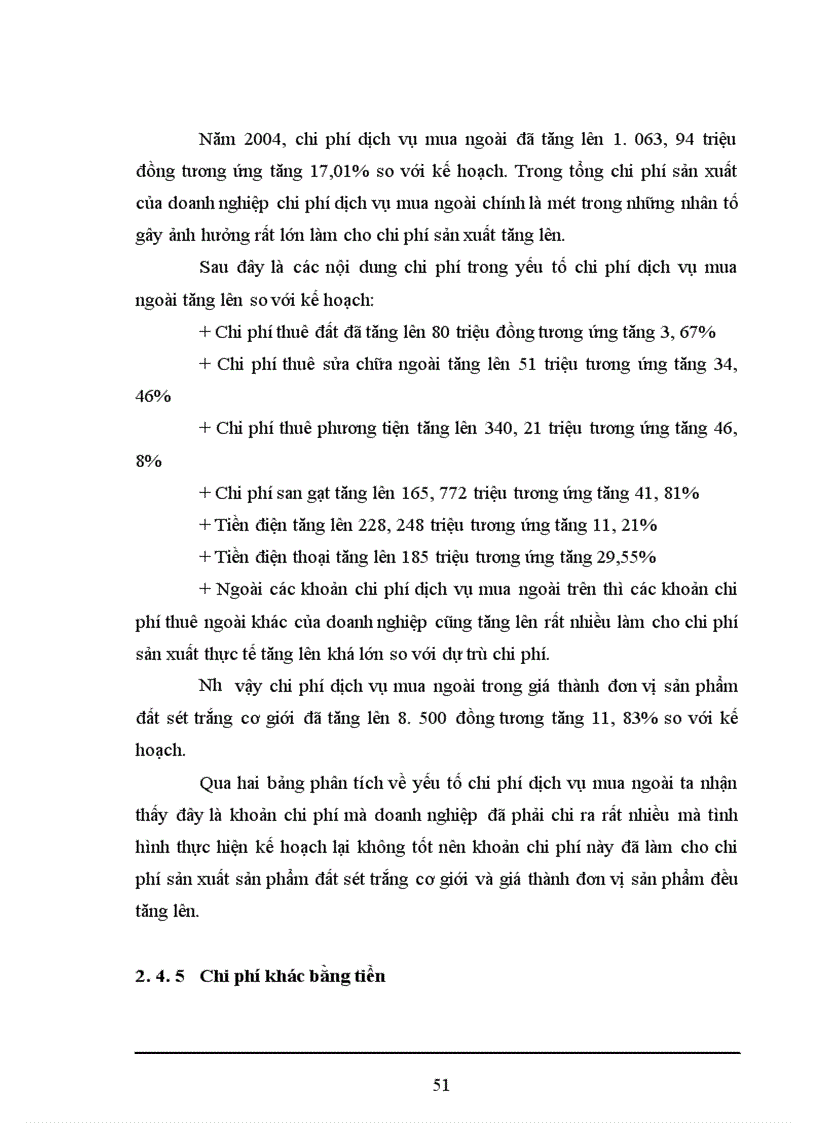 image for page Phân tích tình hình thực hiện kế hoạch giá thành và một số biện pháp hạ giá thành sản phẩm đất sét trắng cơ giới tại doanh nghiệp Mỏ đất sét chịu lửa Trúc Thôn