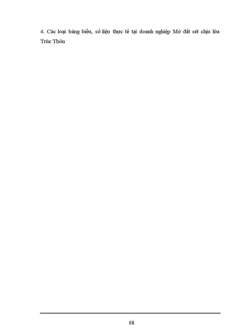 image for page Phân tích tình hình thực hiện kế hoạch giá thành và một số biện pháp hạ giá thành sản phẩm đất sét trắng cơ giới tại doanh nghiệp Mỏ đất sét chịu lửa Trúc Thôn