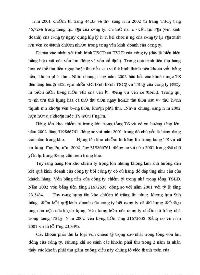 image for page Vốn kinh doanh và các biện pháp nâng cao hiệu quả sử dụng vốn kinh doanh tại Công ty sản xuất và dịch vụ Tân Thịnh