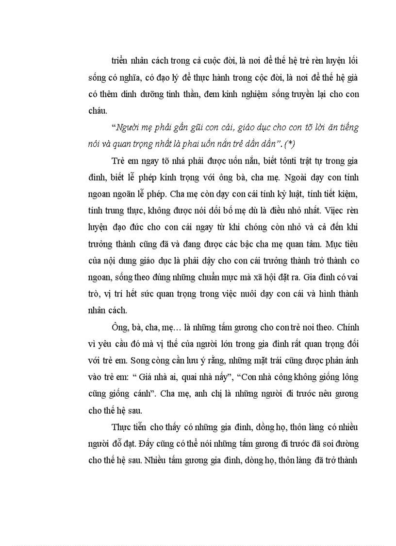 image for page Vai trò của gia đình miền núi trong việc Giáo dục con cái 1