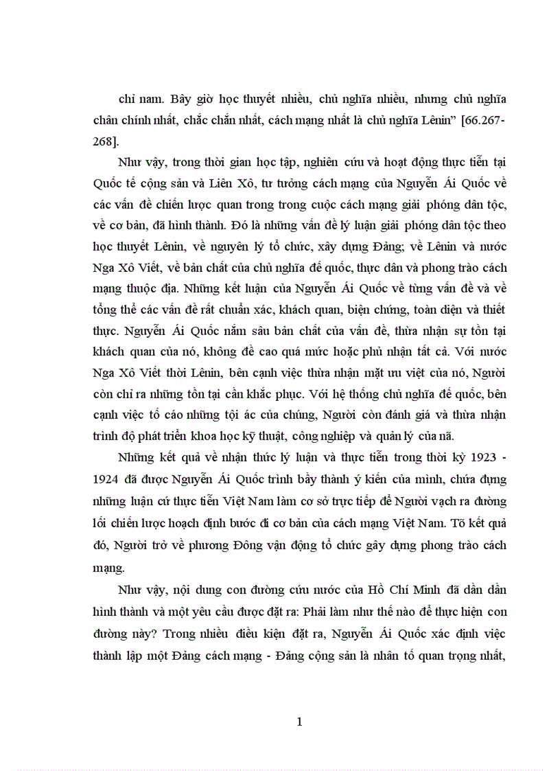 image for page Sự chuyển biến tư tưởng của Hồ Chí Minh trong quá trình tìm đường cứu nước 1