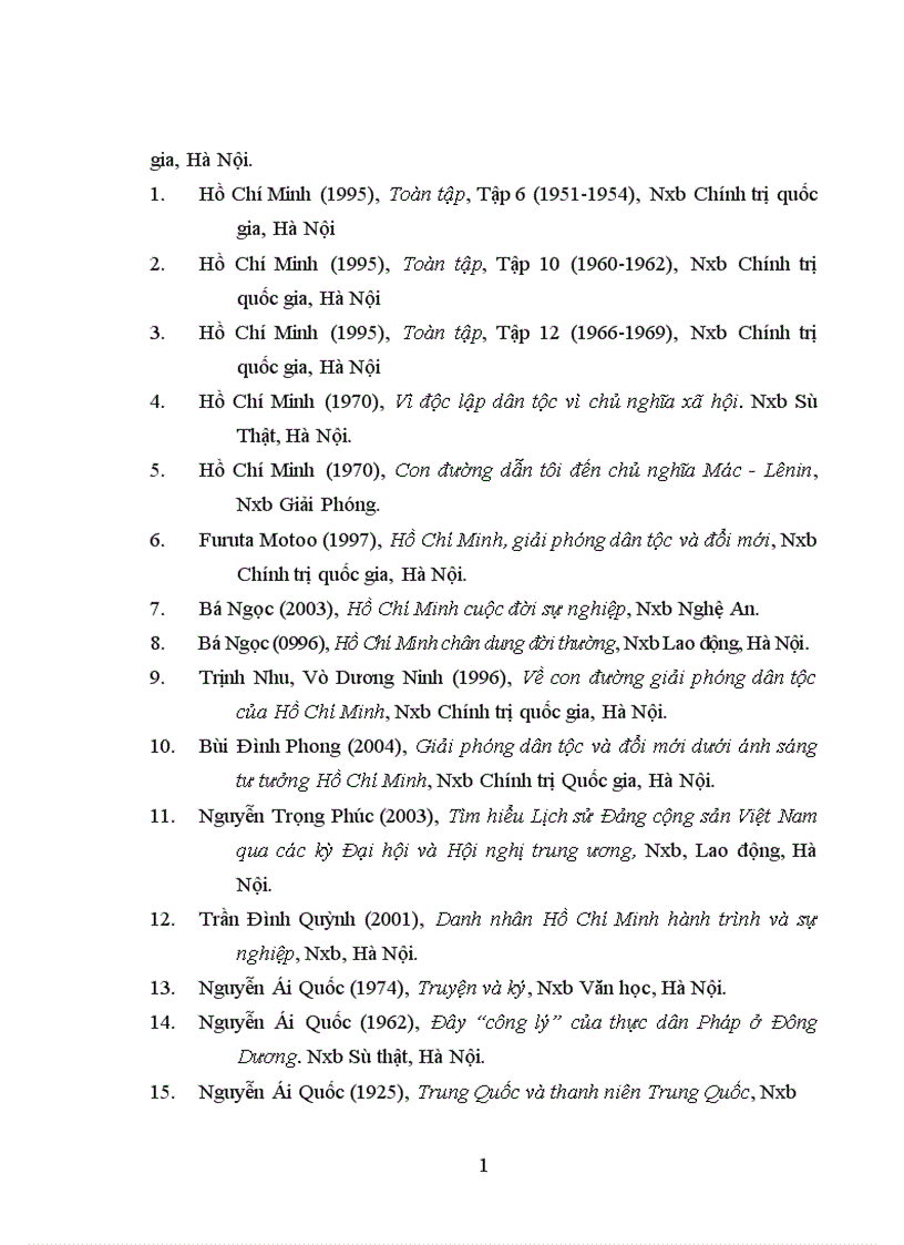 image for page Sự chuyển biến tư tưởng của Hồ Chí Minh trong quá trình tìm đường cứu nước 1