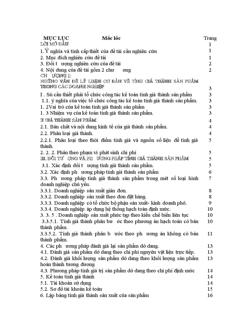 image for page Tính Giá Thành Sản Xuất Của Sản Phẩm Sản Xuất