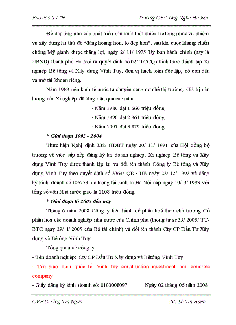 image for page Hoàn thiện tổ chức công tác kế toán nguyên vật liệu tại Cty CP Đầu Tư Xây dựng và Bêtông Vĩnh Tuy