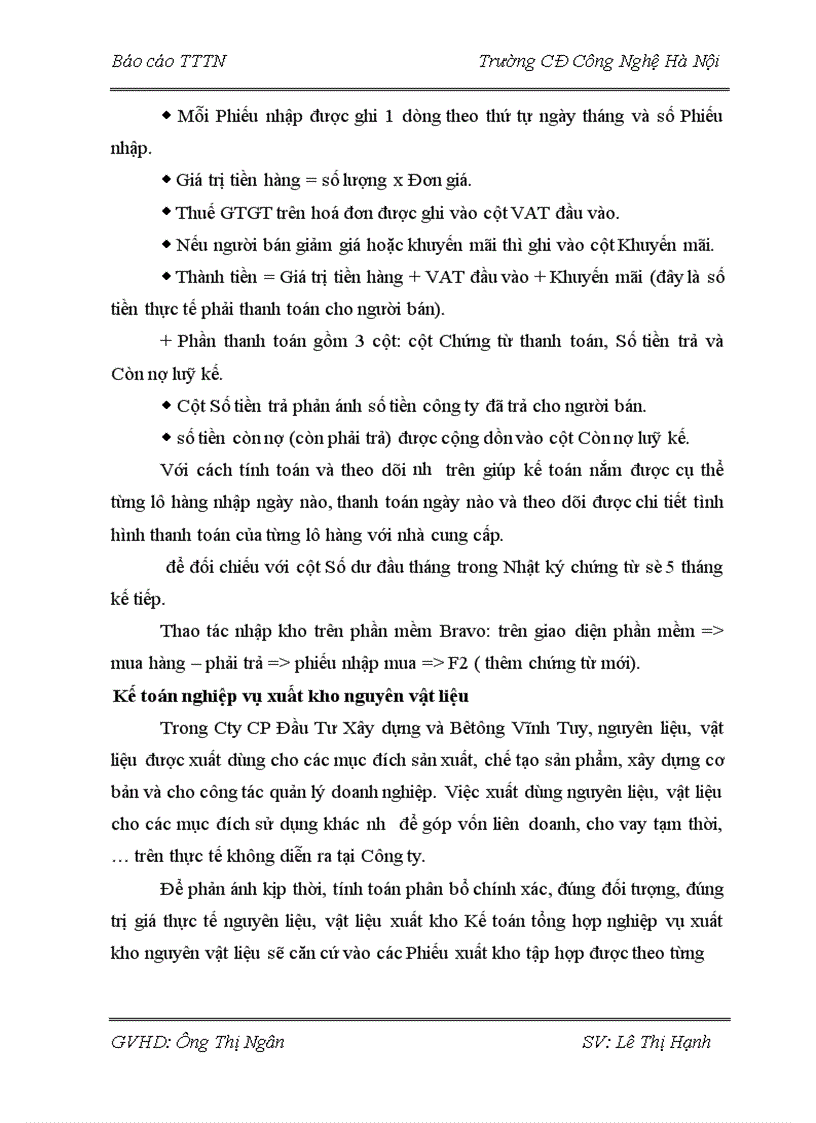 image for page Hoàn thiện tổ chức công tác kế toán nguyên vật liệu tại Cty CP Đầu Tư Xây dựng và Bêtông Vĩnh Tuy