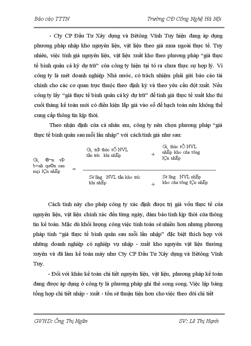 image for page Hoàn thiện tổ chức công tác kế toán nguyên vật liệu tại Cty CP Đầu Tư Xây dựng và Bêtông Vĩnh Tuy