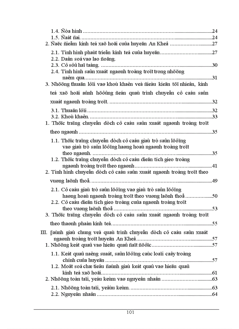 image for page Chuyển dịch cơ cấu sản xuất ngành trồng trọt ở huyện An Khê Tỉnh Gia Lai