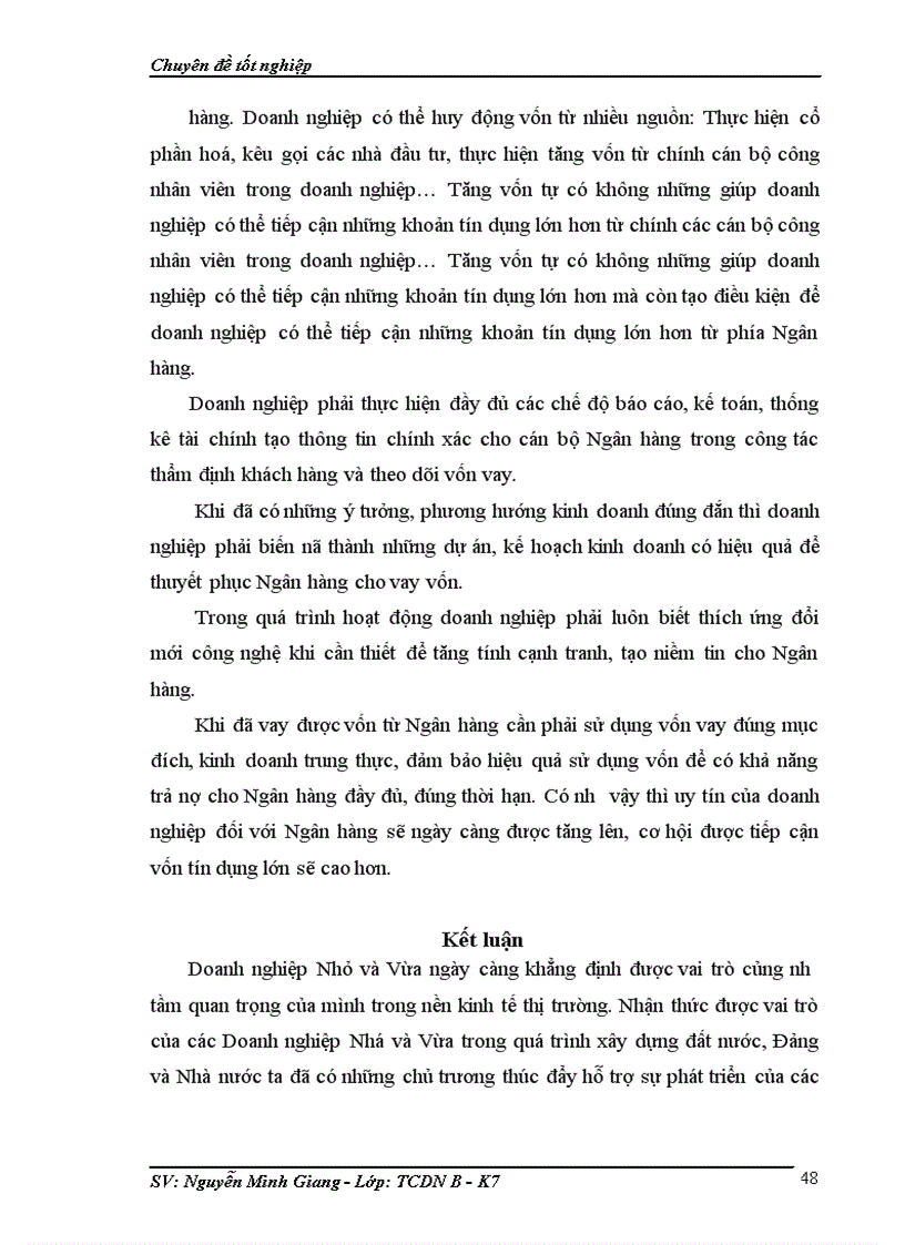 image for page Giải pháp nâng cao hiệu quả tín dụng đối với các Doanh nghiệp Nhỏ và Vừa tại Ngân hàng Công Thương Ba Đình 1