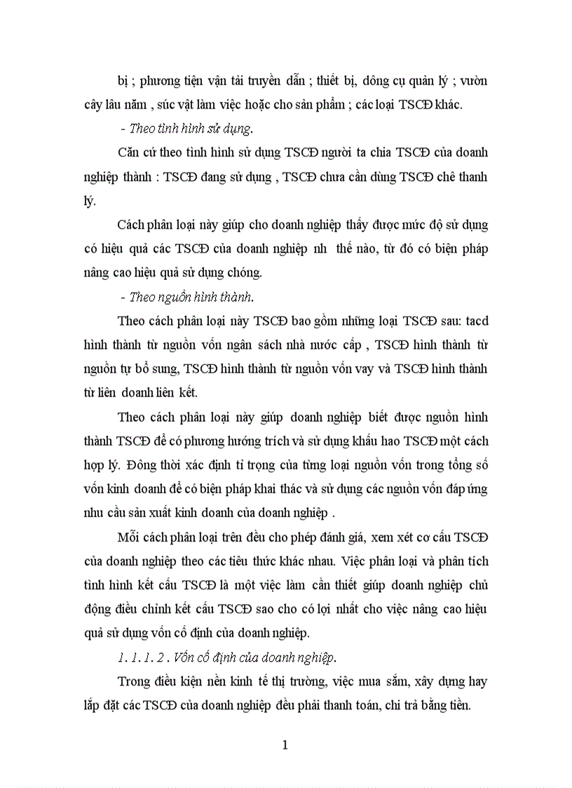 image for page Tình hình quản lý và sử dụng vốn cố định ở công ty Cao Su Sao Vàng