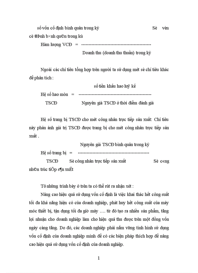 image for page Tình hình quản lý và sử dụng vốn cố định ở công ty Cao Su Sao Vàng