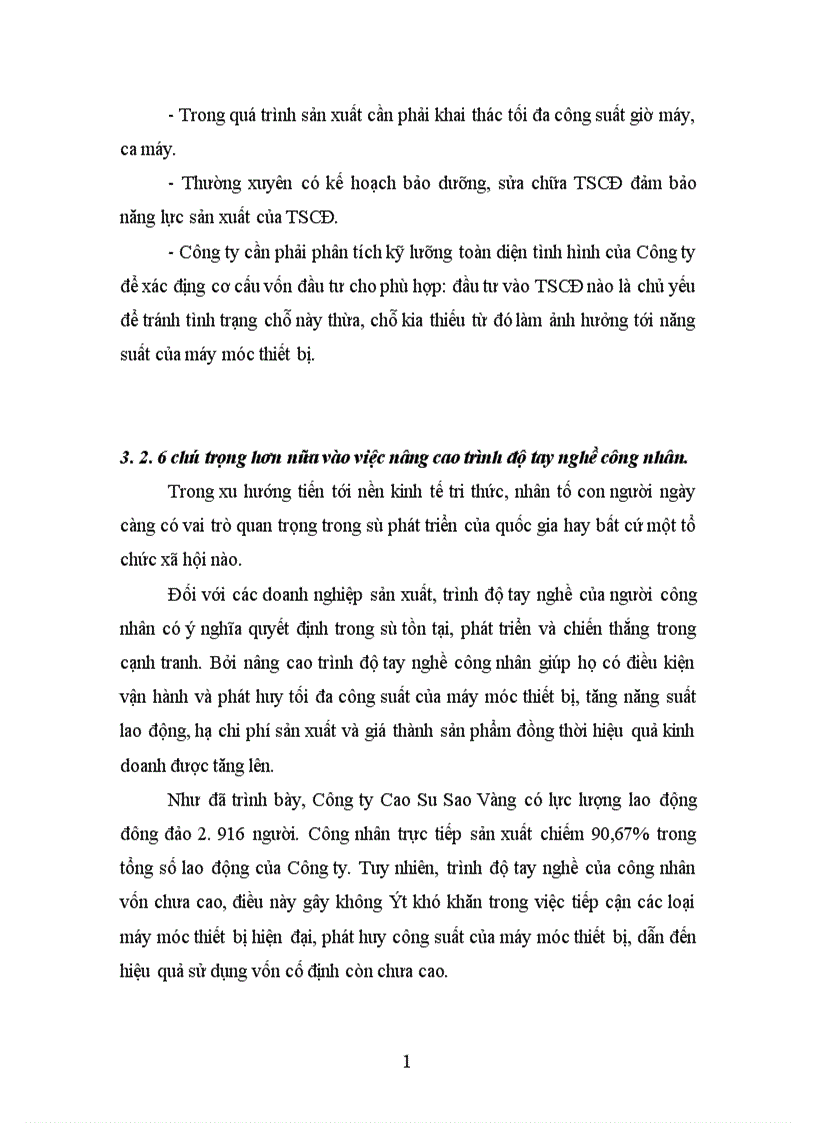 image for page Tình hình quản lý và sử dụng vốn cố định ở công ty Cao Su Sao Vàng