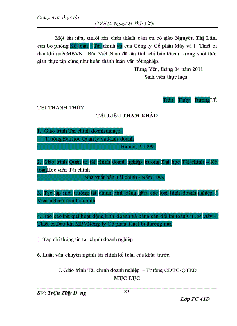 image for page Vốn lưu động và hiệu quả sử dụng vốn lưu động tại Công ty Cổ phần Máy và Thiết bị Dầu khí Miền Bắc Việt Nam