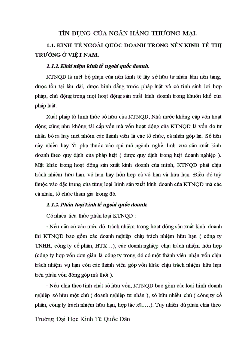 image for page Hiệu quả tín dụng đối với các doanh nghiệp ngoài quốc doanh tại Chi Nhánh Ngân hàng Nông Nghiệp và phát triển Nông thôn Láng Hạ 1