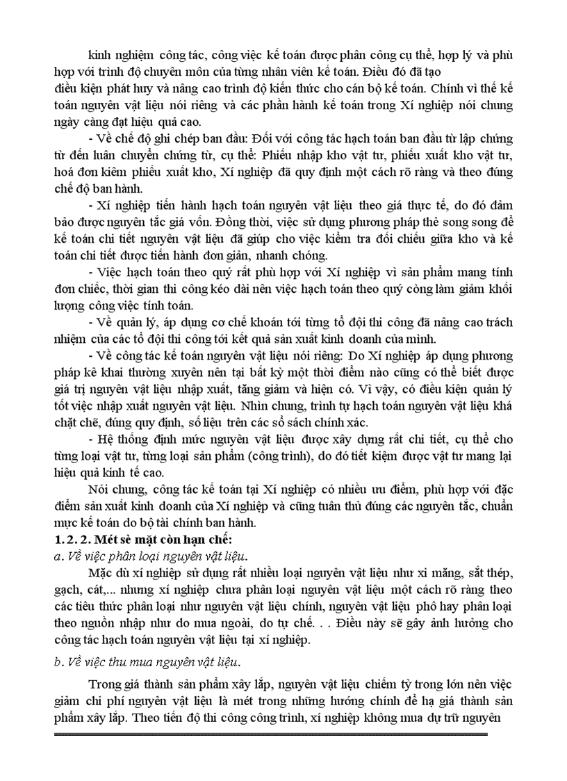 image for page Hoàn thiện Kế toán nguyên vật liệu tại chi nhánh công ty cổ phần lắp máy điện nước và xây dựng Xí nghiệp xây lắp số 6 1