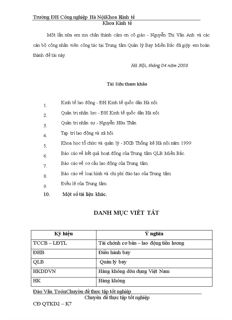 image for page Nâng cao hiệu quả quản lý và sử dụng nguồn nhân lực tại Trung tâm Quản lý bay miền Bắc