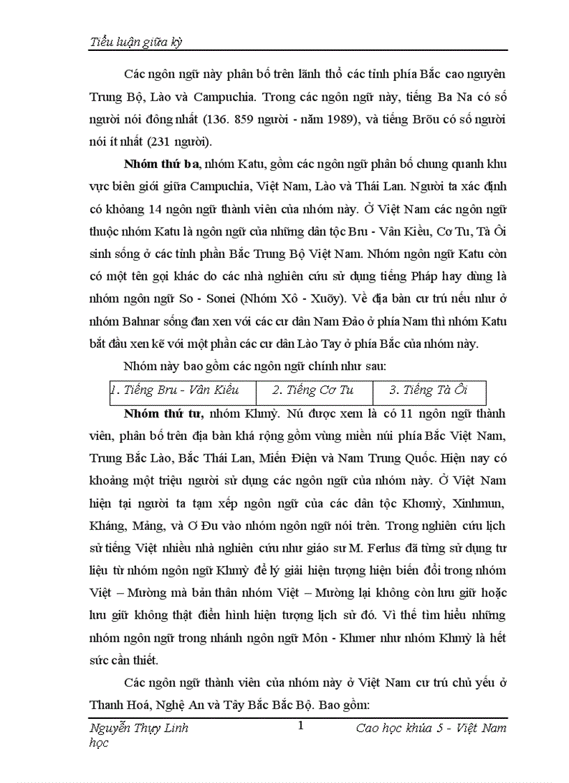 image for page Họ ngôn ngữ