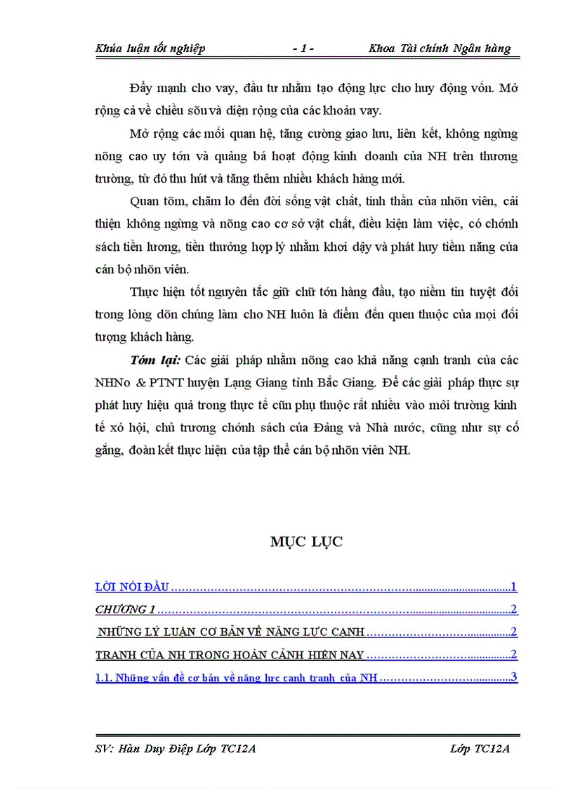 image for page Các gải pháp nhằm nâng cao khả năng cạnh tranh của NHNo PTNT huyện Lạng Giang tỉnh Bắc Giang