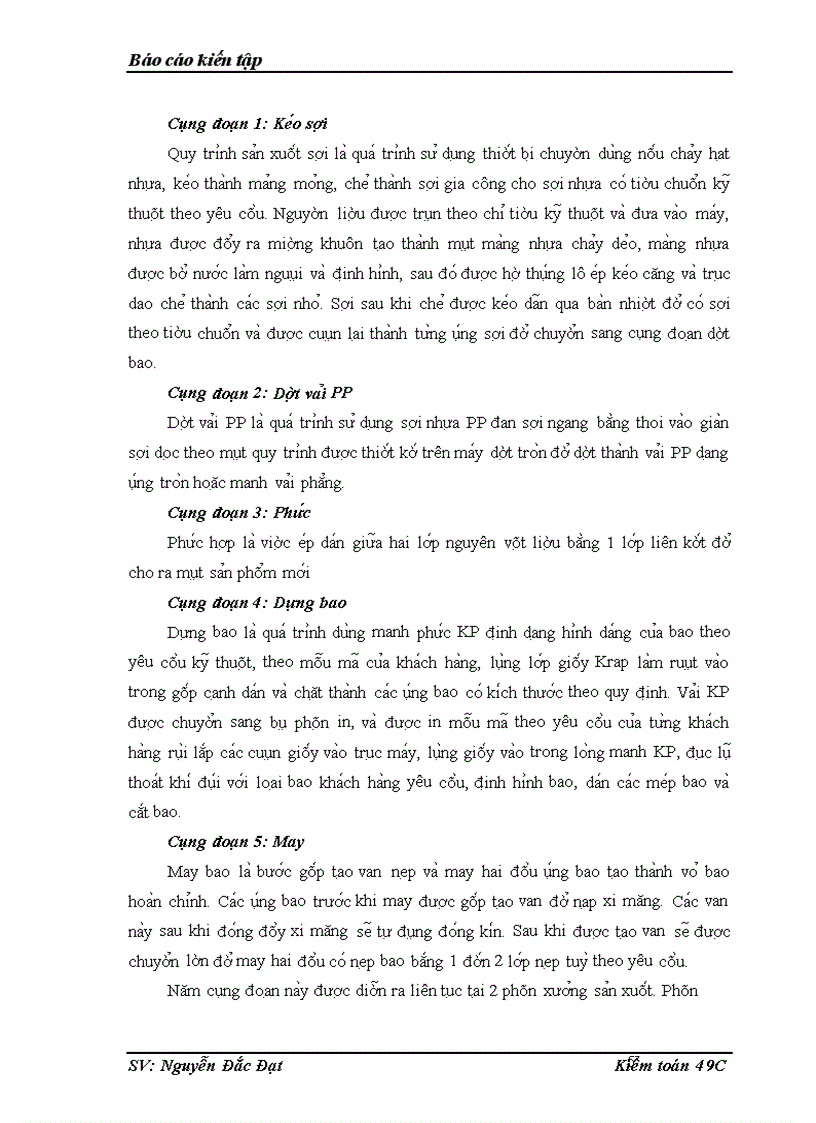 image for page Thư c tra ng tô chư c ha ch toa n kê toa n ta i Công ty cô phâ n công nghiê p thương ma i Sông Đa