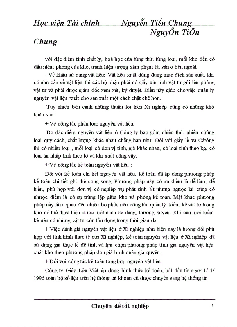 image for page Tổ chức công tác kế toán nguyên liệu vật liệu tại Công ty Giấy Lửa Việt 1