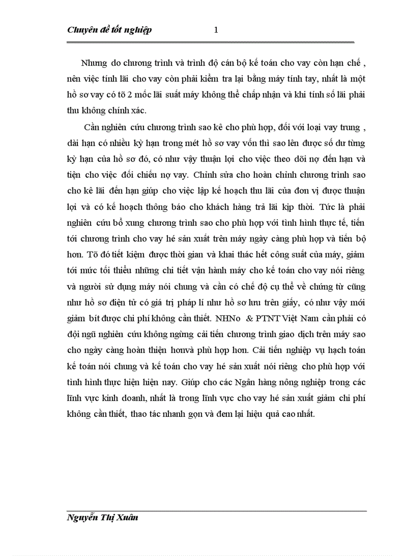 image for page Thực trạng và Giải pháp mở rộng nâng cao hiệu quả cho vay Hộ sản suất tại NHNo PTNT Huyện Ninh Giang