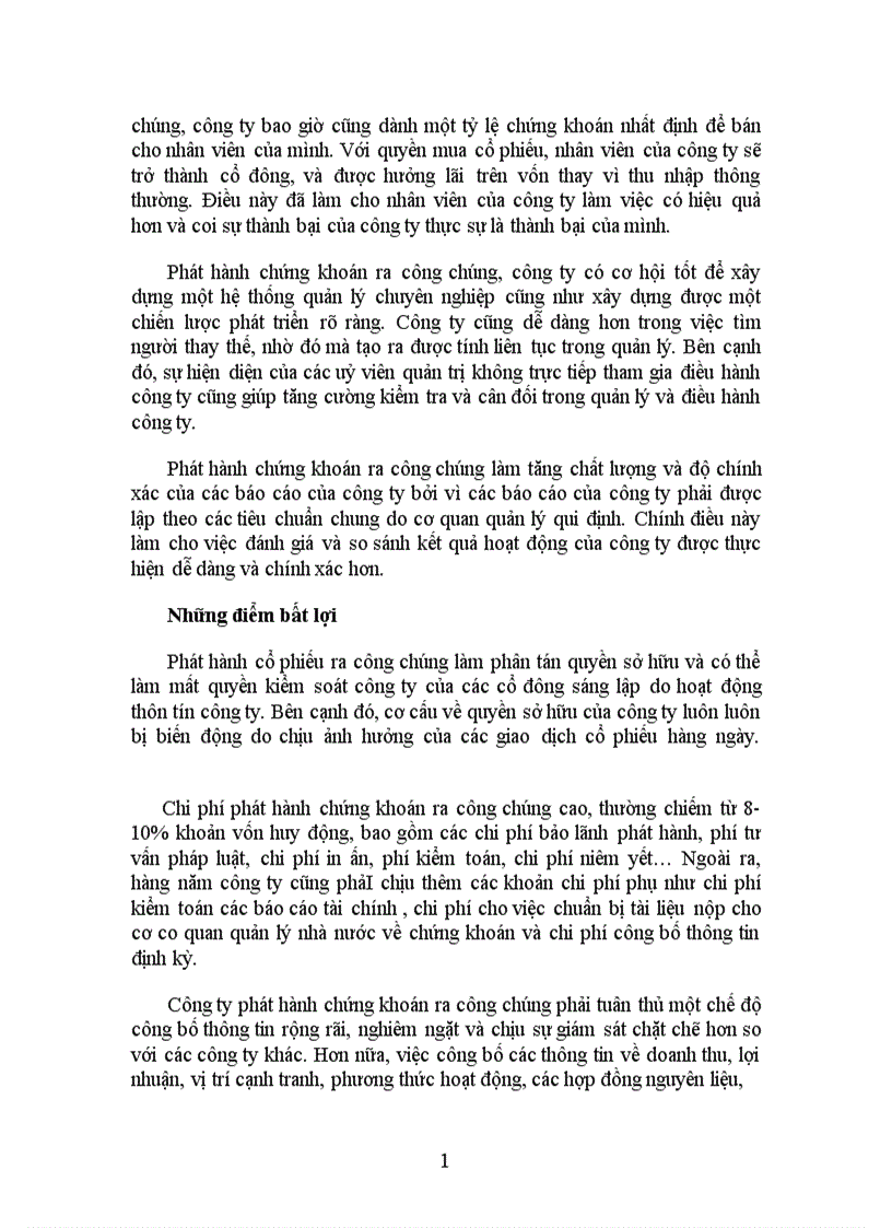 image for page Phát hành chứng khoán ra công chúng và phát hành riêng lẻ 1