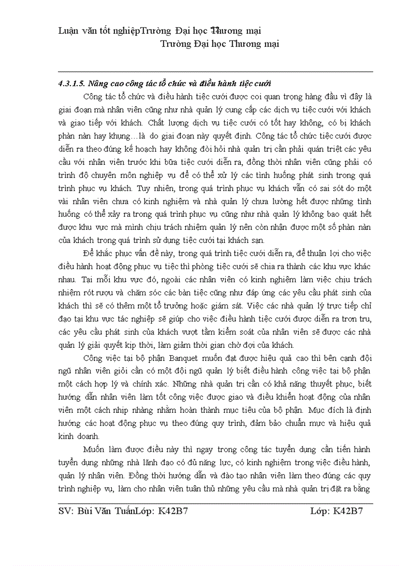 image for page Quản trị nghiệp vụ phục vụ tiệc cưới tại khách sạn Hà Nội Daewoo
