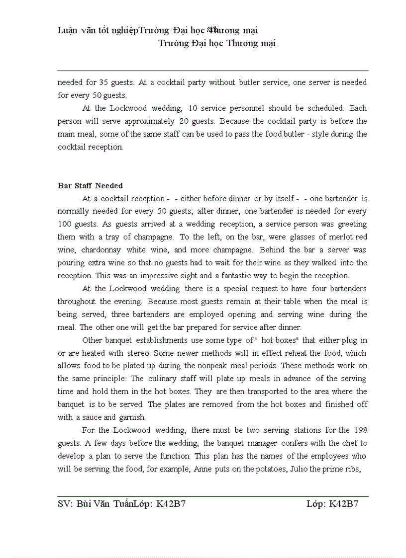 image for page Quản trị nghiệp vụ phục vụ tiệc cưới tại khách sạn Hà Nội Daewoo