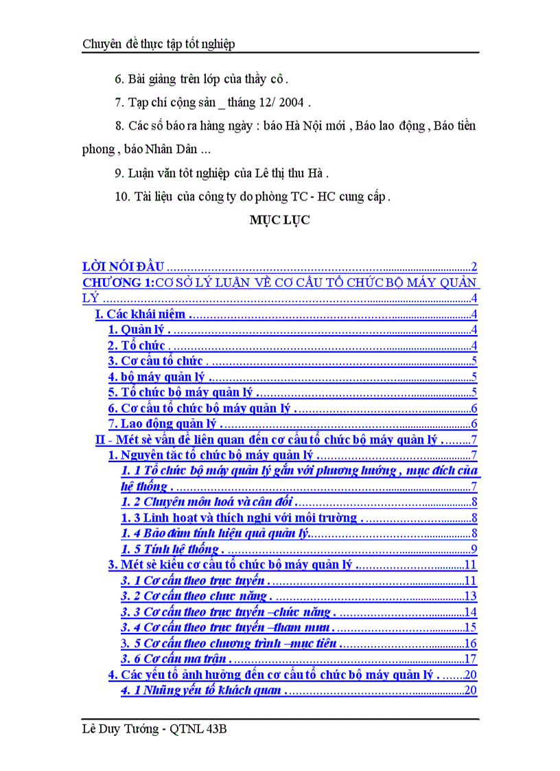 image for page Một số giải pháp nhằm hoàn thiện cơ cấu tổ chức bộ máy quản lý tại công ty In Tạp chí Cộng Sản 1