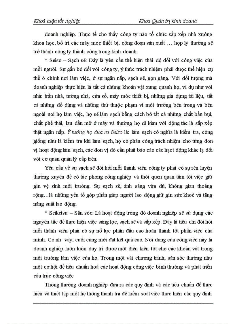 image for page Triển khai chương trình 5S NGhiên cứu tình huống tại Công ty cổ phần Thiết bị Bưu điện Nhà máy 2