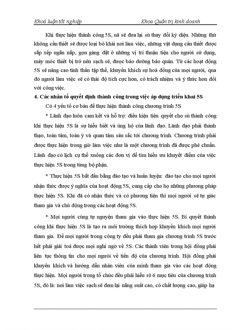 image for page Triển khai chương trình 5S NGhiên cứu tình huống tại Công ty cổ phần Thiết bị Bưu điện Nhà máy 2