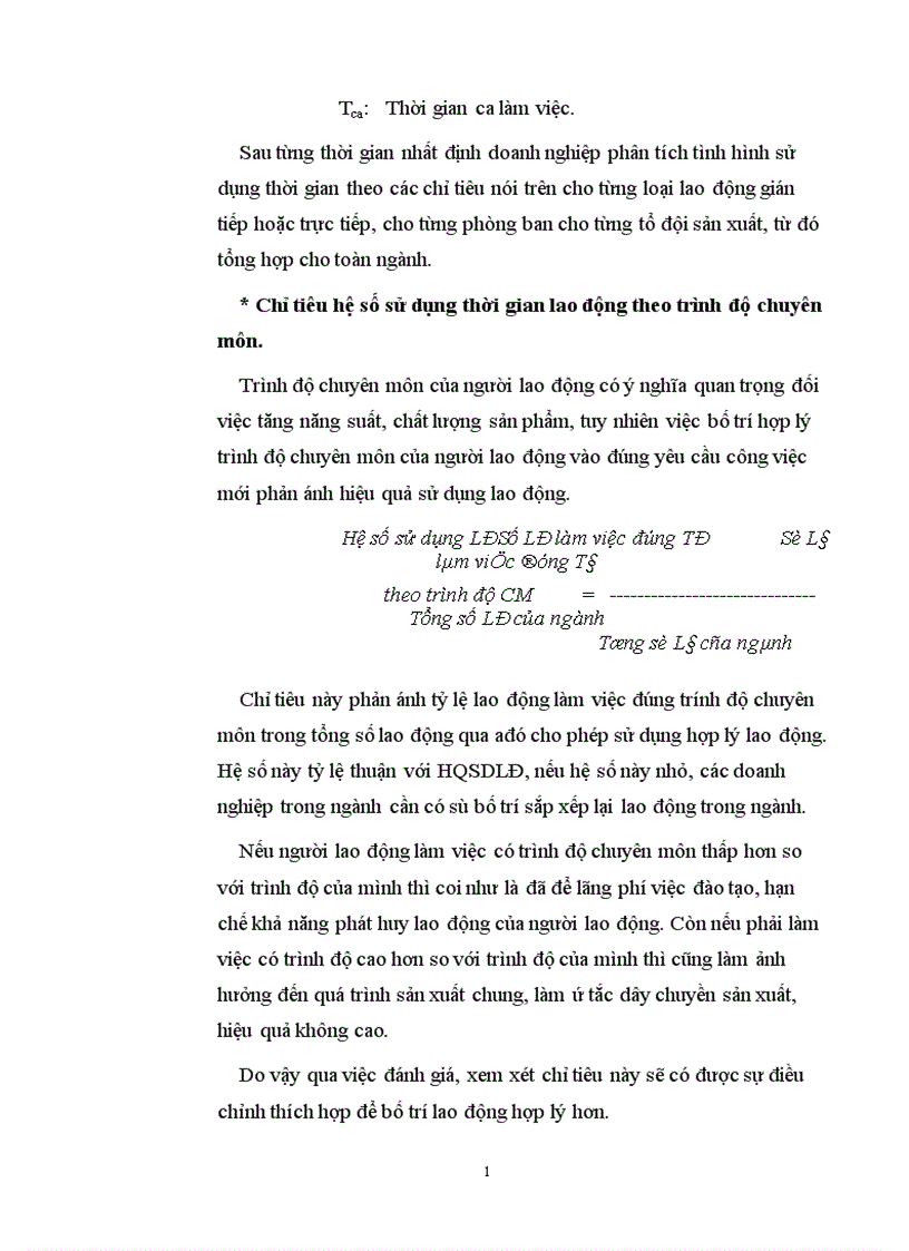 image for page Sử dụng một số phương pháp thống kê phân tích hiệu quả sử dụng lao động trong Công nghiệp 1