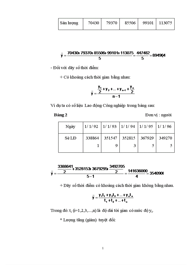 image for page Sử dụng một số phương pháp thống kê phân tích hiệu quả sử dụng lao động trong Công nghiệp 1