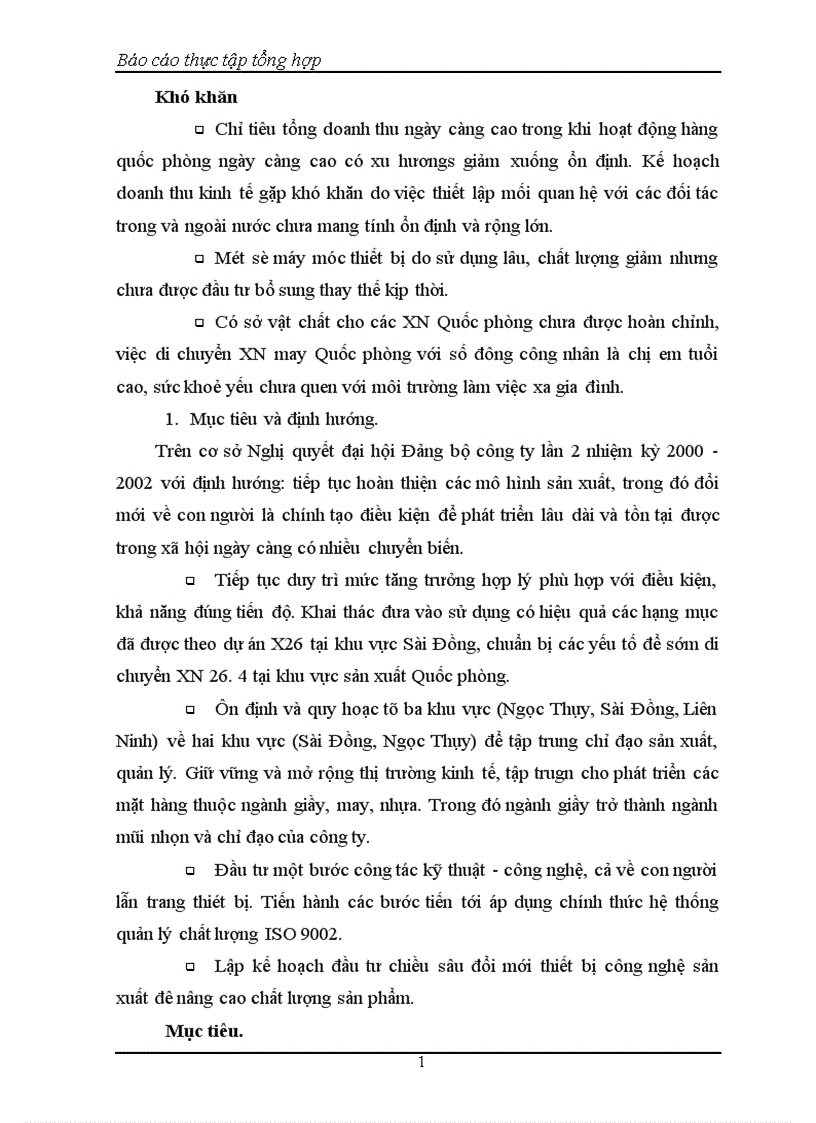 image for page Đánh giá các kết quả đã đạt được của công ty mục tiêu và phương hướng của công ty 26 Bộ quốc phòng trong thời giam tới