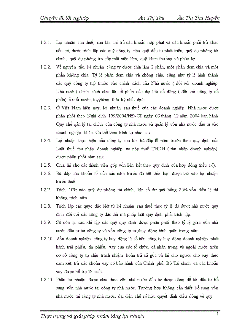 image for page Thực trạng và giải pháp nhằm làm tăng lợi nhuận của công ty cổ phần tư vấn và đầu tư Xây Dựng Việt Nam