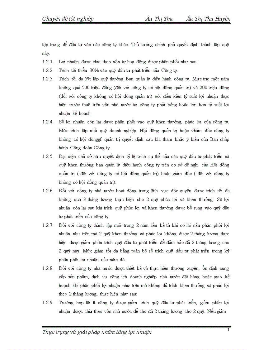 image for page Thực trạng và giải pháp nhằm làm tăng lợi nhuận của công ty cổ phần tư vấn và đầu tư Xây Dựng Việt Nam