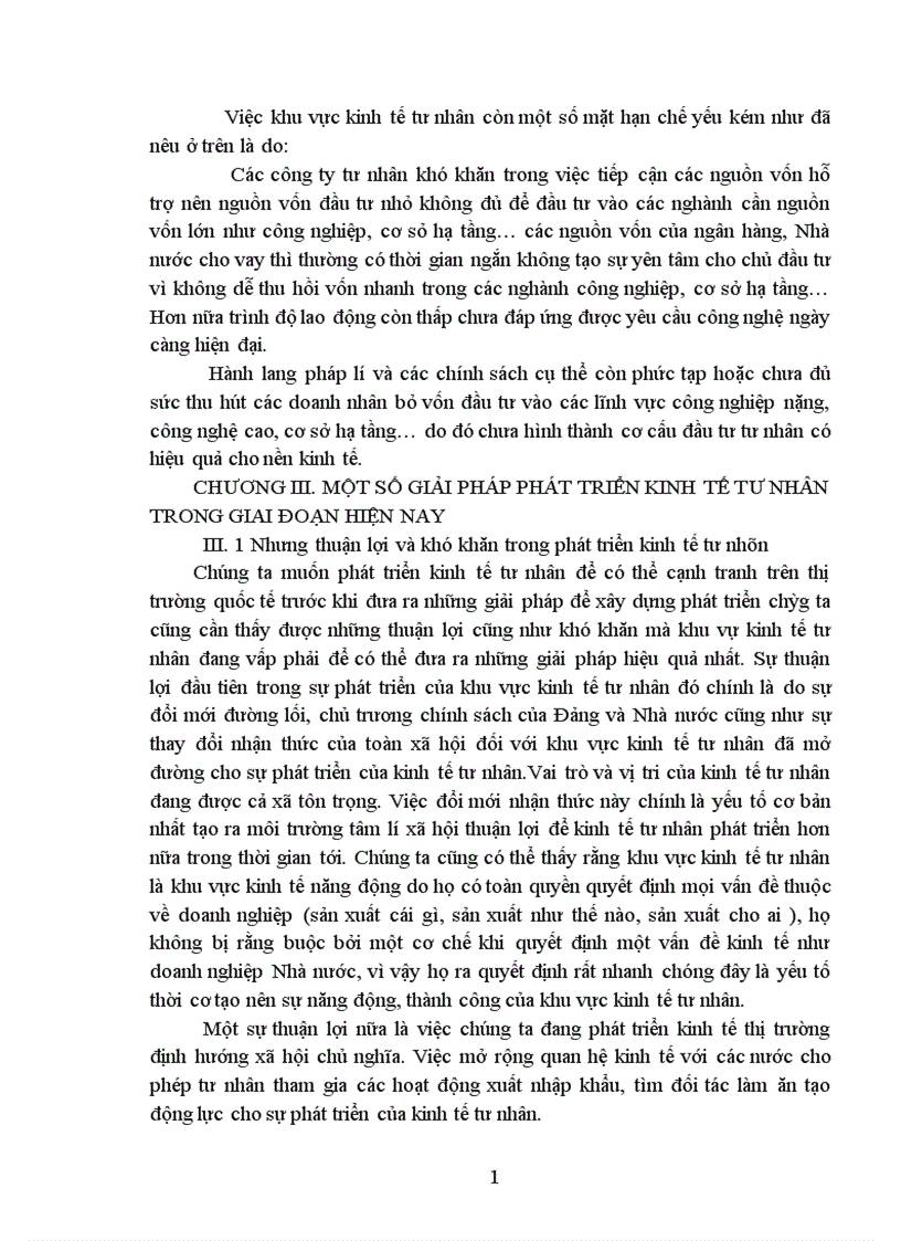 image for page Kinh tế tư nhân và vai trò của nó trong nền kinh tế Việt Nam 1