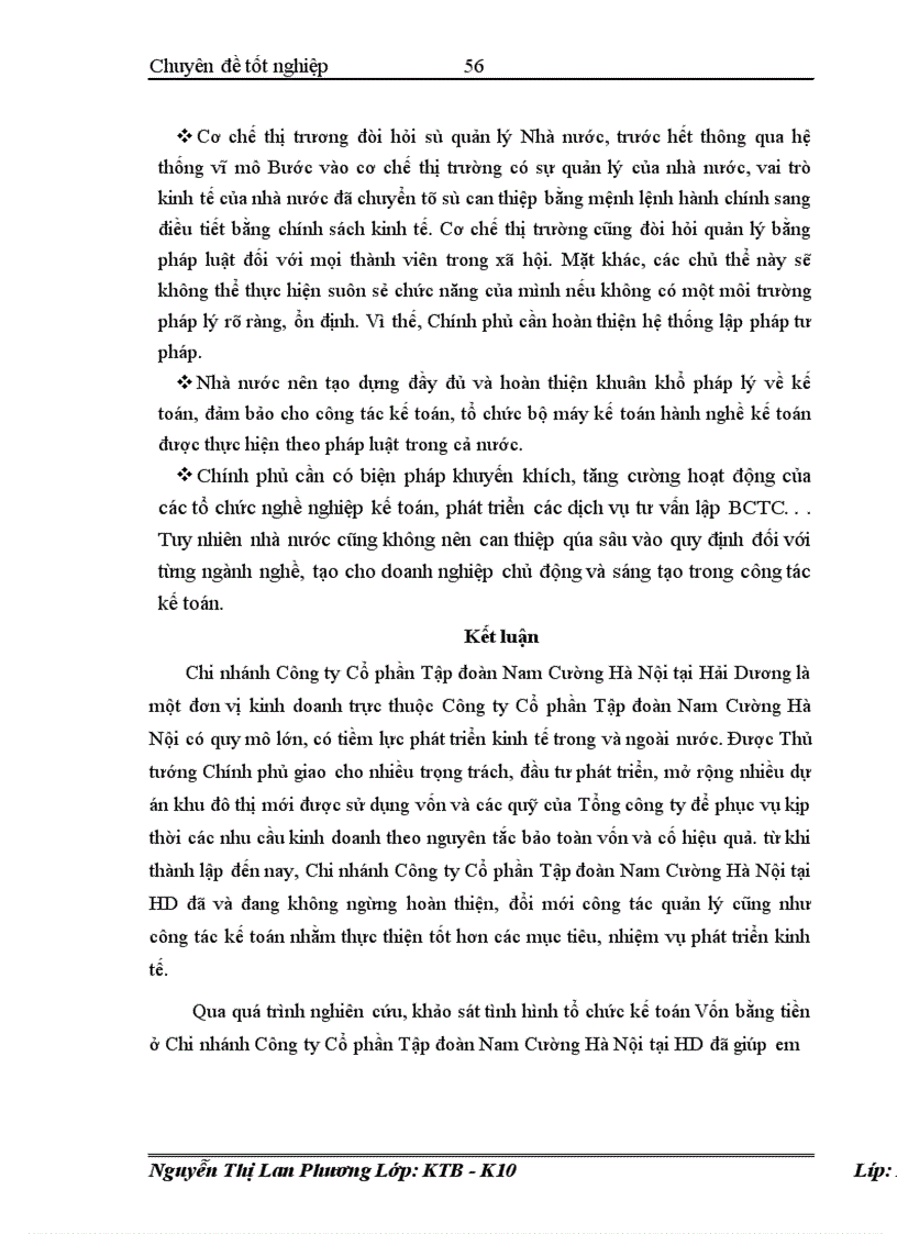 image for page Kế toán vốn bằng tiền và các nghiệp vụ thanh toán tại công ty cổ phần tập đoàn Nam Cường Hà Nội Chi nhánh Hải Dương 1
