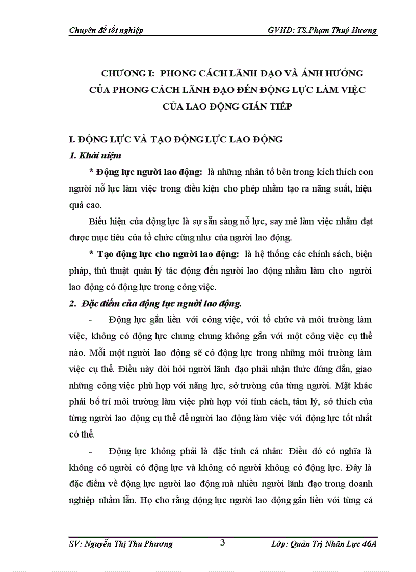 image for page Ảnh hưởng của phong cách lãnh đạo đến động lực làm việc của lao động gián tiếp tại công ty TNHH Nhà Nước một thành viên Dệt 19 1