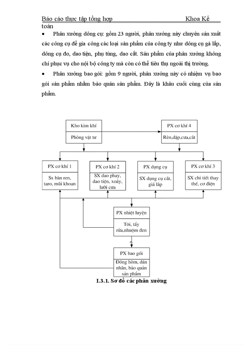 image for page Báo cáo tổng hợp về Công ty Cổ phần Dụng cụ số 1