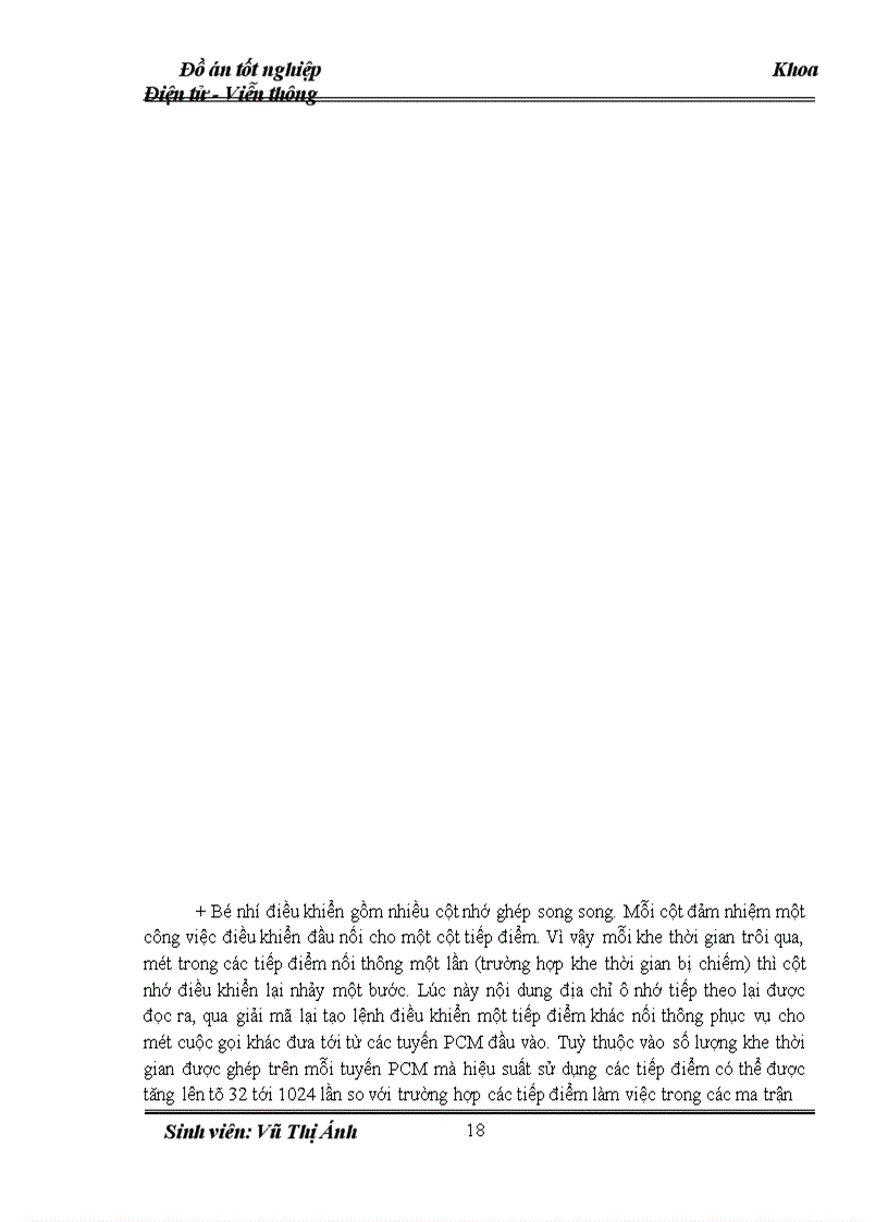 image for page Phân tích nhiệm vụ các khối chức năng của tổng đài SPC