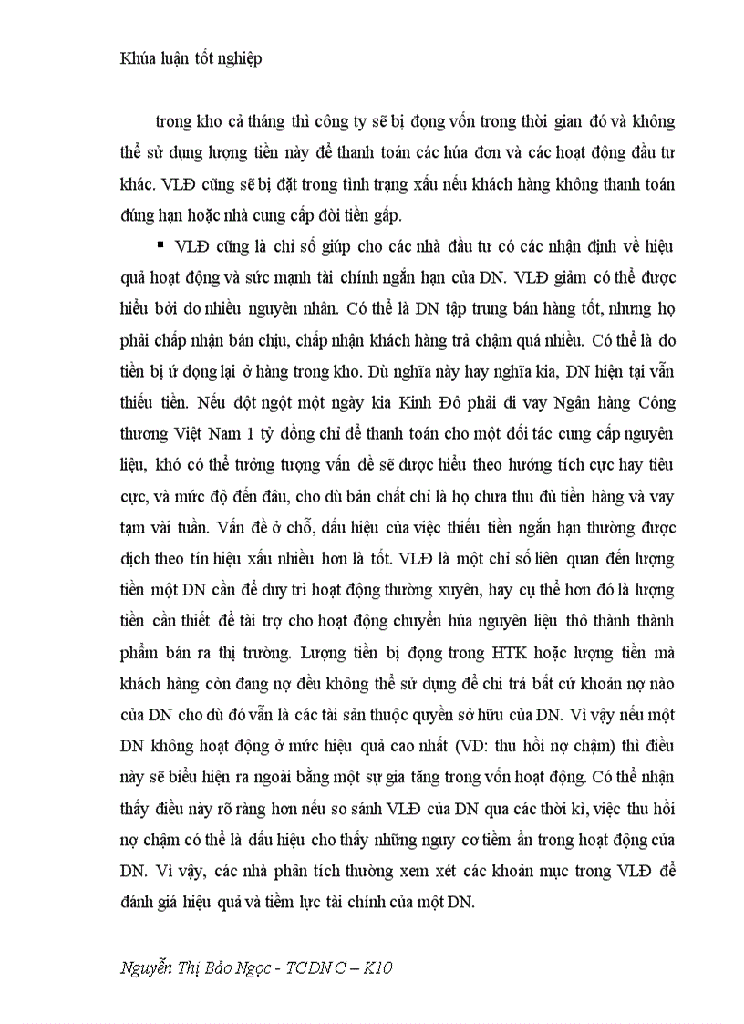 image for page Giải pháp nhằm nâng cao hiệu quả sử dụng vốn lưu động tại Công ty cổ phần Phát triển kỹ thuật và đầu tư 1