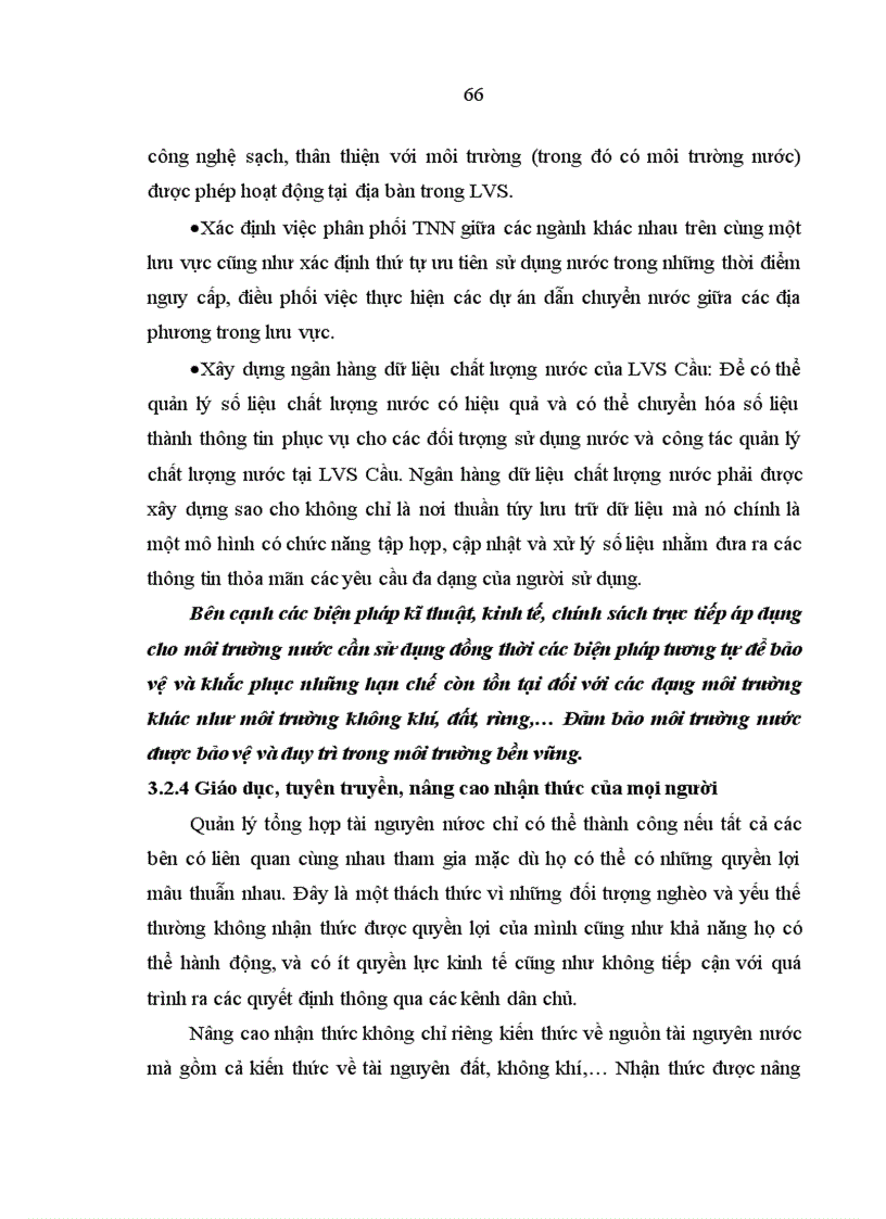 image for page Đánh giá quản lý tài nguyên nước mặt trong hệ thống quản lý tổng hợp lưu vực sông 1