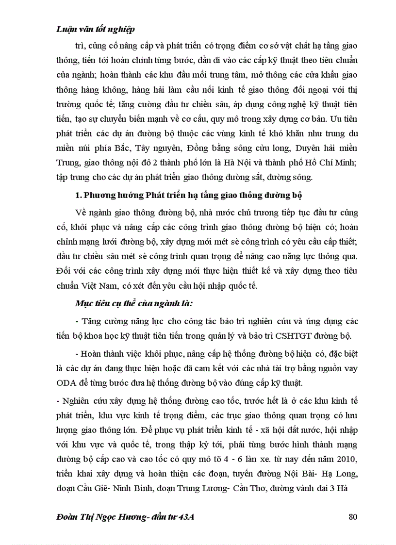 image for page Đầu tư với sự phát triển kết cấu hạ tầng giao thông vận tải ở Việt Nam giai đoạn 2001 2010 1